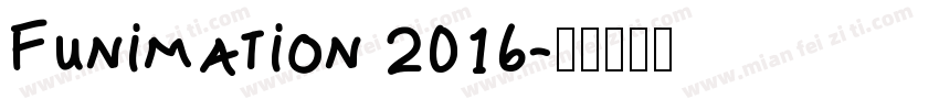 Funimation 2016字体转换